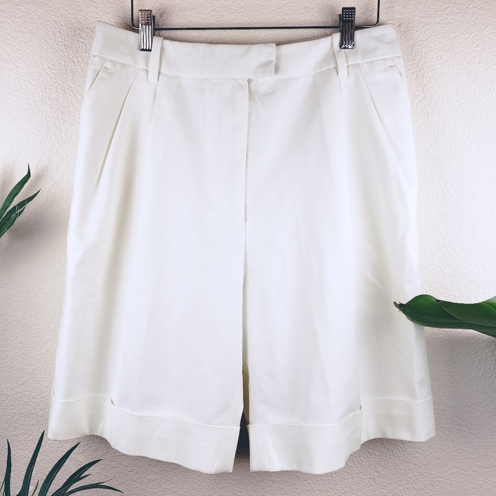 3.1 Phillip Lim | Off-White Utility long Bermuda Cuffed Shorts sz 8